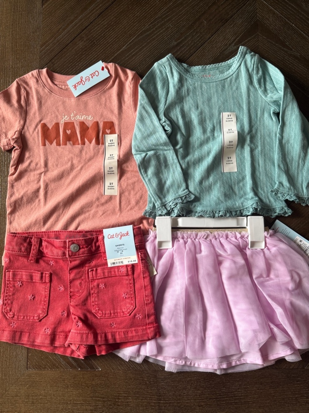 Cat & Jack Bundle of 4 Items in Size 2T New NWT